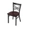 Holland Bar Stool Co 620 Catalina 18" Chair with Pewter Finish and Dark Cherry Oak Seat 62018PWDCOak - alternate 1